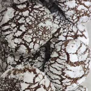 Chocolate Crinkle Cookies